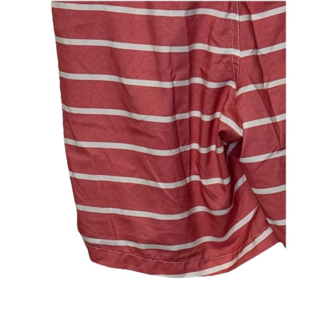 Maamgic Men's Trunk Shorts Swimwear Beach Striped Drawstring Pockets Medium - Picture 7 of 8